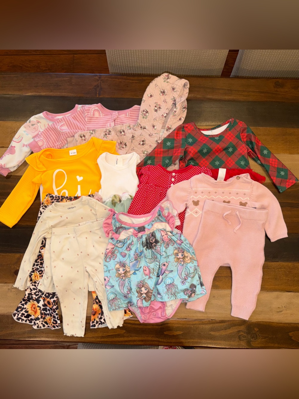 Girls 6–9 & 9 Month Clothing Bundle – Adorable Baby Lot! 💕